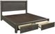 aspenhome® Mill Creek Carob King Panel Storage Bed-1