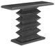 Currey & Company Saranya Cerused Black 48" Console Table-1