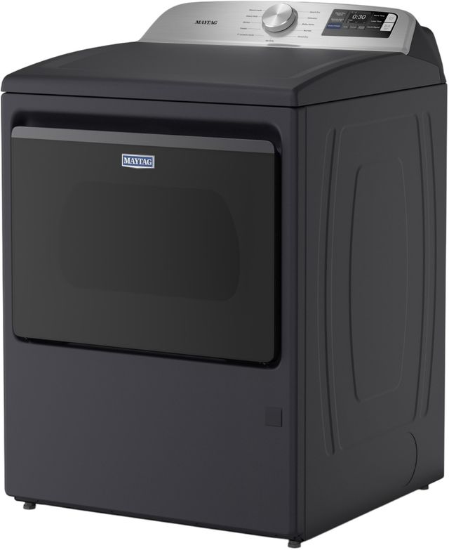 Maytag® 7.4 Cu. Ft. Midnight Steel Smart Front Load Electric Dryer with Extra Power-4