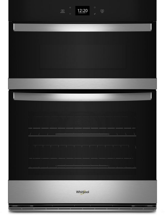 Whirlpool® 27" Stainless Steel Oven/Microwave Combo Electric Wall Oven