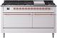 Ilve® Nostalgie II Series 60" White Pro Style Dual Fuel Range-0