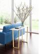 Zuo® Modern Atlas White Console Table with Gold Base-2