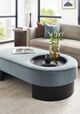 Vanguard® Furniture Customizable Michael Weiss Springfield Ottoman with Tray-4