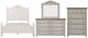 Liberty Furniture Farmhouse Reimagined 4-Piece Antique White/Chestnut Queen Bedroom Set-0