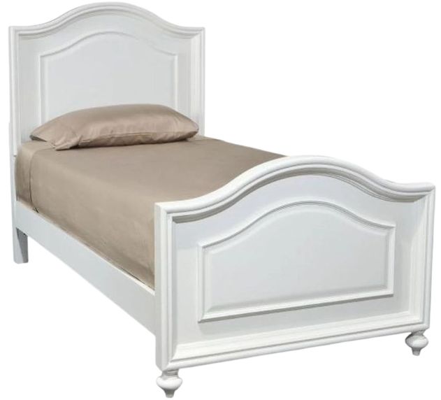 Legacy Kids Teen Madison Natural White Youth Twin Panel Bed-0
