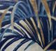Stylecraft Arching Palm II Blue/Dark Blue/Gold Wall Art -2