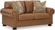 Signature Design by Ashley® Carianna Caramel Loveseat-0
