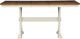 Signature Design by Ashley® Jendanton Brown Counter Table with Antique White Base-5