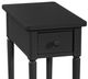 John Thomas Furniture® Destinations Black Narrow Side Table-1