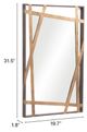 Zuo® Modern Tolix Antique Gold/Black Mirror-2