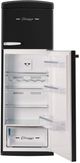 Unique® Appliances Classic Retro 24" 11 Cu. Ft. Matte Black Counter Depth Top Freezer Refrigerator-5