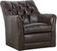 Fairfield® Customizable Emery Leather Swivel Chair-0