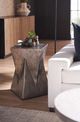 Universal Explore Home™ New Modern Persephone Graphite Side Table-1