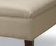 Brentwood Classics Fred Julia Potters Clay 35" Cocktail Ottoman-1
