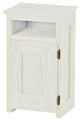 Crate Designs™ Furniture Cloud Right Side Hinge Door Petite Nightstand with Lacquer Finish Top Only-0