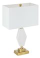 A & B Home Two-Toned 15" Table Lamp-0
