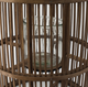 A & B Home Brown Bamboo Lantern-5