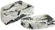Currey & Company Fossey 2-Piece Black/White Asymmetrical Tray Set-0