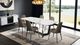 Furniture of America® Norelli 7-Piece Silver/White Dining Table Set-1
