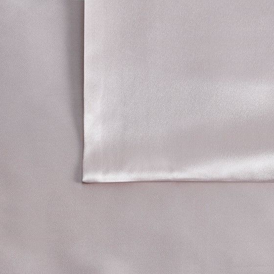 Olliix by Madison Park Silk 100% Pink Standard Mulberry Single Pillow Case-1