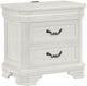 New Classic® Home Furnishings Lyndhurst Vintage White Nightstand-0