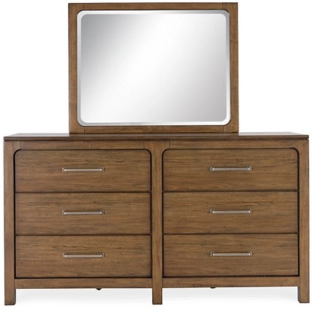 Signature Design by Ashley® Cabalynn Light Brown Dresser and Mirror-1