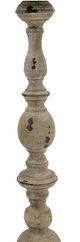 A & B Home Hamilton 2-Piece Weathered White Candle Holder Set-2