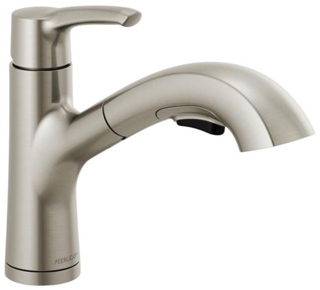 Peerless Parkwood® Stainless Single Handle Pull-Out Kitchen Faucet-0