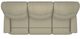 La-Z-Boy® Lancer Teak Power Reclining Sofa with Headrest-2