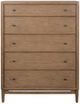 Flexsteel® Verona Medium Brown Oak Drawer Chest-1