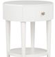 Legacy Kids Teen Adeline Cloud White Round Youth Nightstand-1