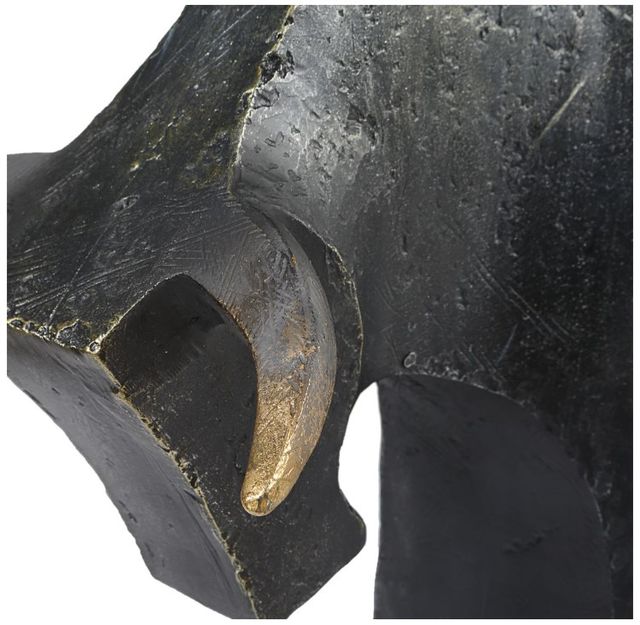 Uttermost® Regal Bull 2-Piece Dark Bronze Sculpture Set-2