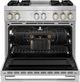 JennAir® RISE™ 36" Stainless Steel Pro Style Dual Fuel Range-3