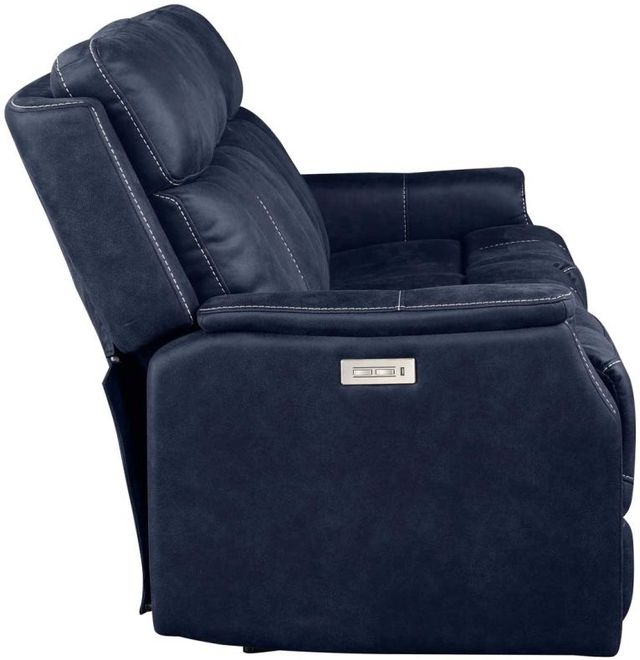 Steve Silver Co. Valencia Ocean Blue Power Reclining Sofa-2