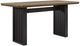 Bernards Elure Latte Double Pedestal Counter Dining Table with Peppercorn Base-0
