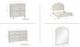 Powell® Naples 4-Piece Antique White King Panel Bedroom Set-2