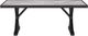 Signature Design by Ashley® Beachcroft Black/Light Gray Outdoor Dining Table-1