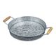 A & B Home Grey Galvanized Tray-0