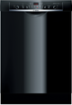 Bosch Ascenta® Series 24" Black Built In Dishwasher-0
