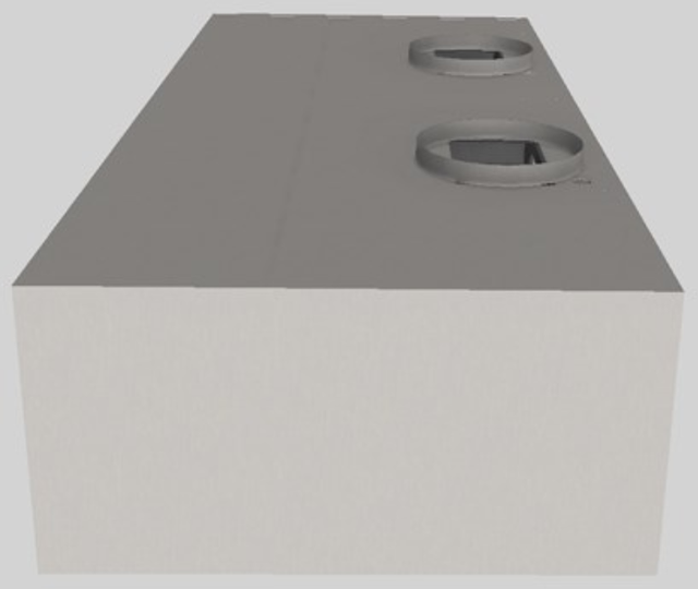 Vent-A-Hood® 54" Stainless Steel Wall Mounted Range Hood-1