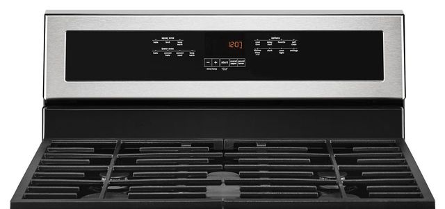Maytag® 30" Fingerprint Resistant Stainless Steel Double Oven Freestanding Gas Range-3
