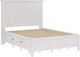 Modus Furniture Grace Snowfall White Queen Platform Storage Bed-2