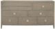 Bernhardt Linea Cerused Greige Dresser-1