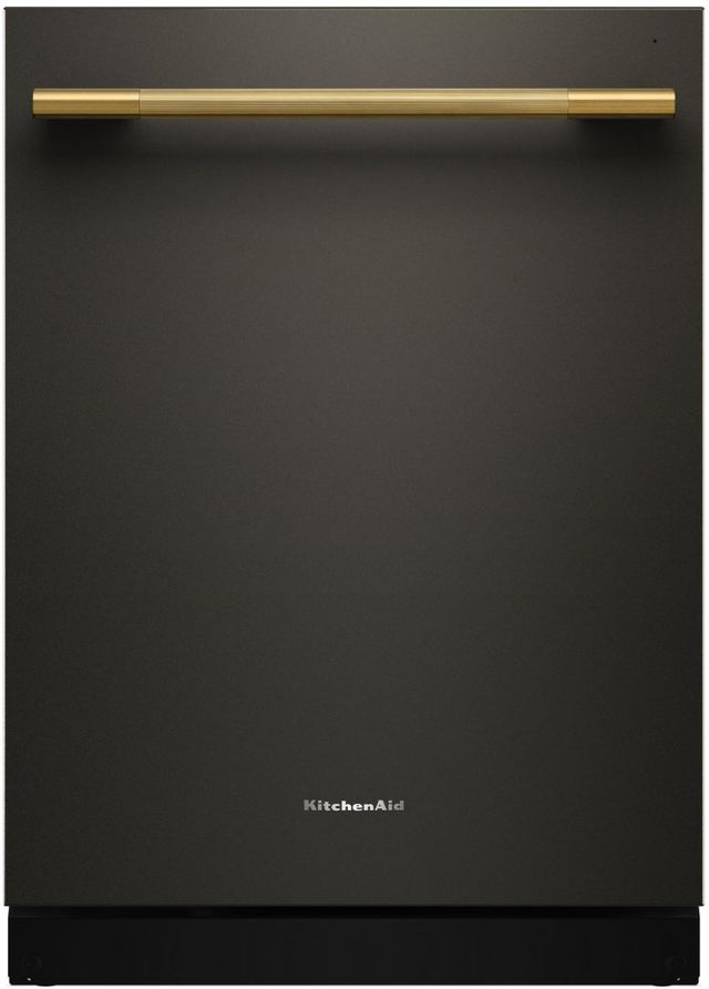 KitchenAid® Brass Grip Dishwasher Handle Kit-1