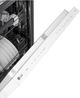 LG 24" White Top Control Built-In Dishwasher with FlushFit Design-3