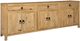 Furniture Classics Large Old Elm Brown Sideboard-0