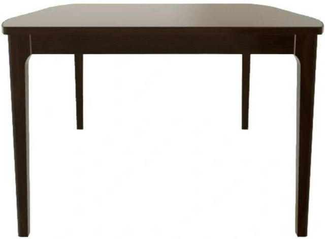 Mavin Customizable 48" x 48" Boat Extendable Dining Table with 18" Leaf-2
