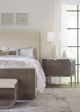 Hooker® Furniture Modern Mood Mink/Inverness Natural Queen Upholstered Panel Bed-3