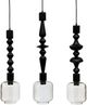 Harp & Finial® Fairfax Matte Black Chandelier -0