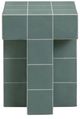 TOV Furniture Alma Tile Green Concrete Indoor/Outdoor Side Table-3